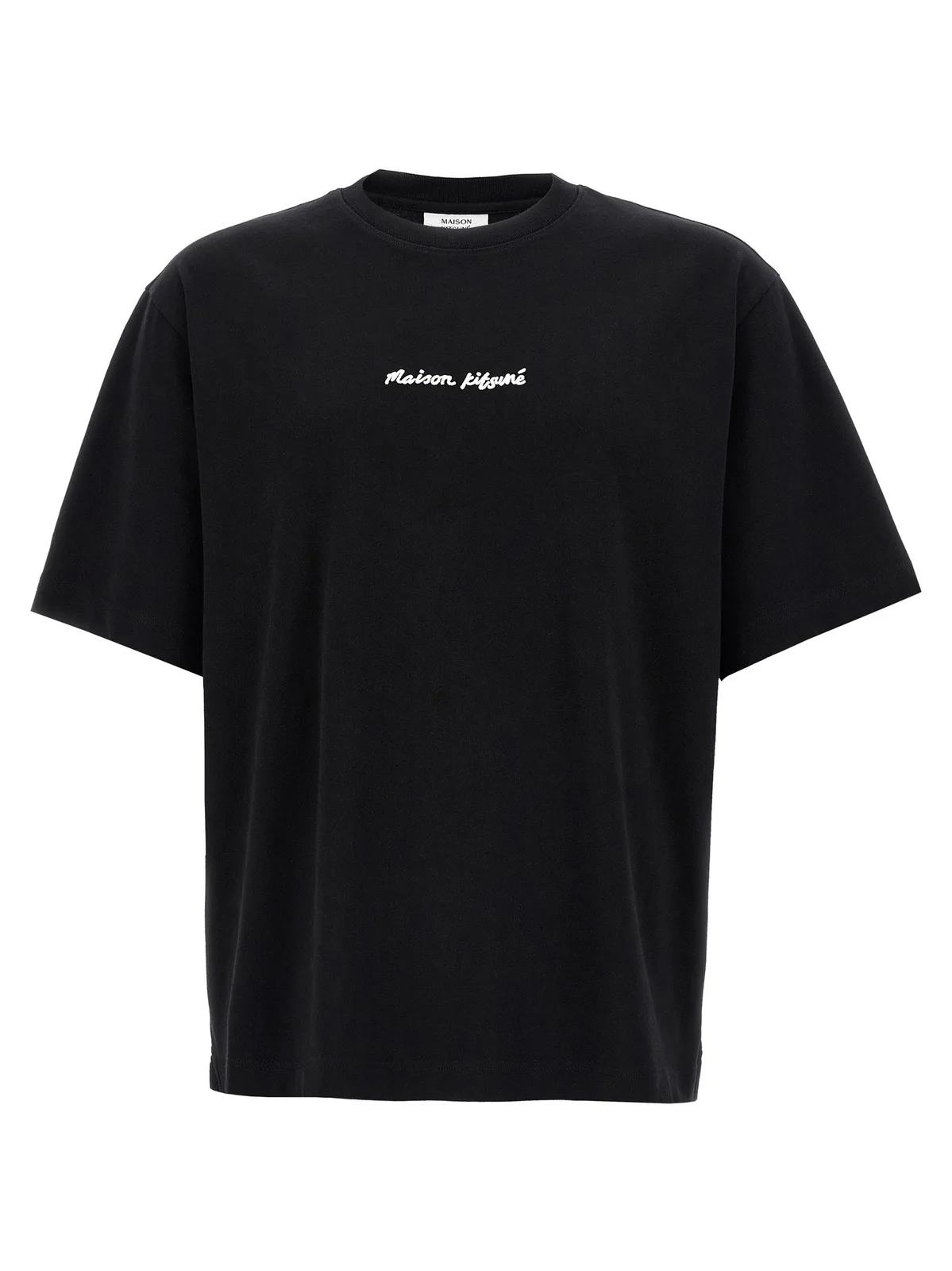 Maison Kitsune Logo Embroidery T-Shirt