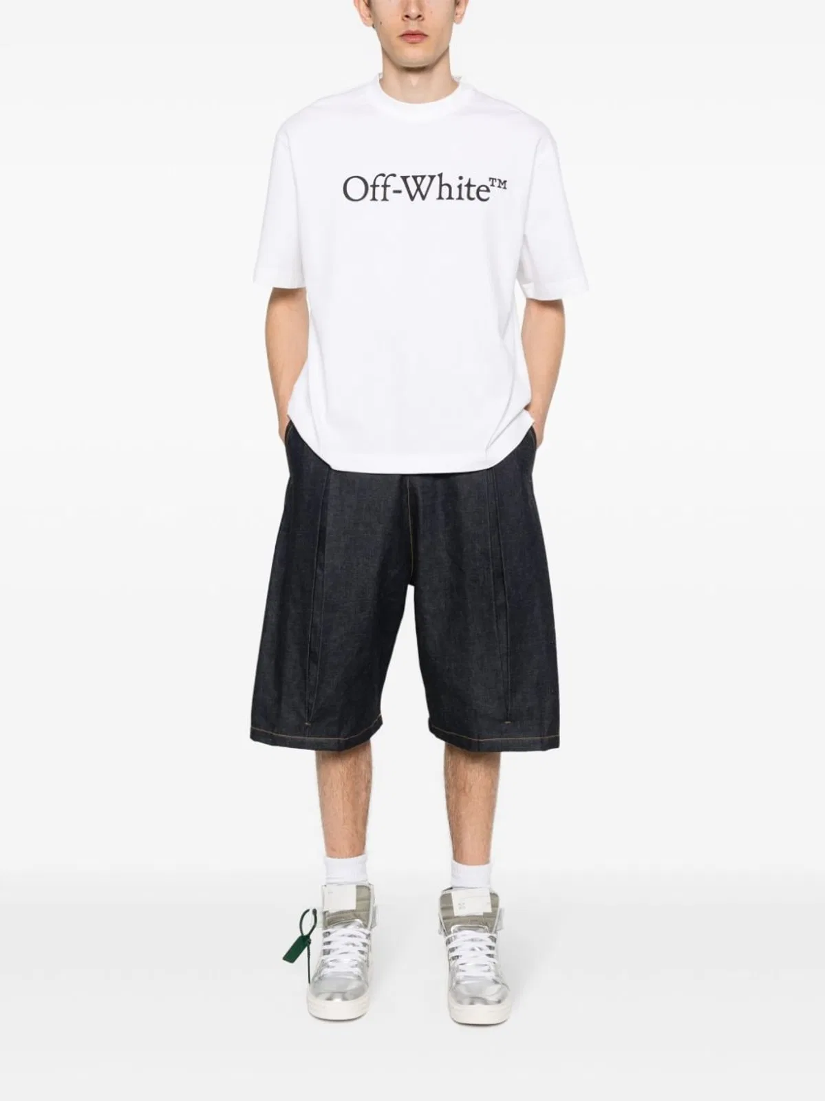 Off-White Big Bookish Skate S/S Tee