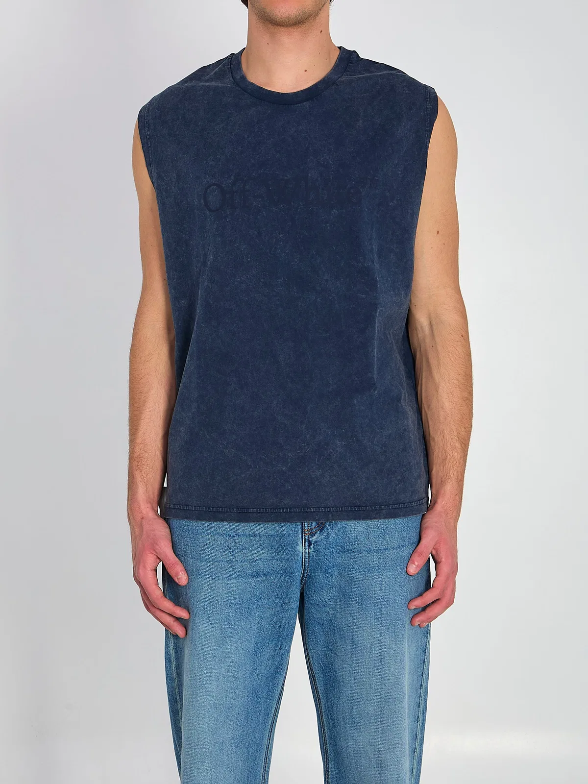 Off-White Laundry Sleeveless Tee