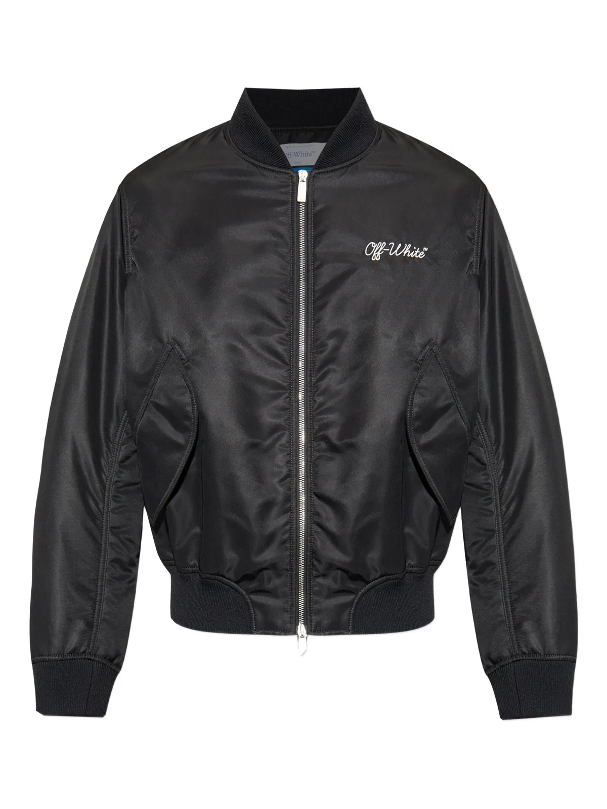Off-White Script Nyl Varsity Bomber