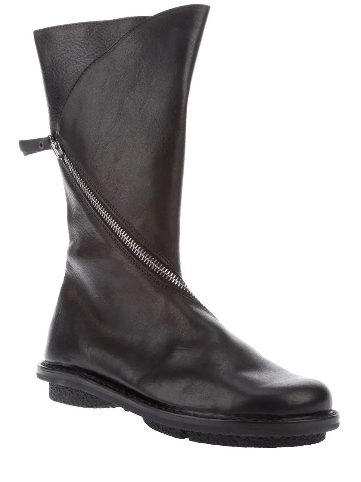 Trippen Asymetrical Zip Boots