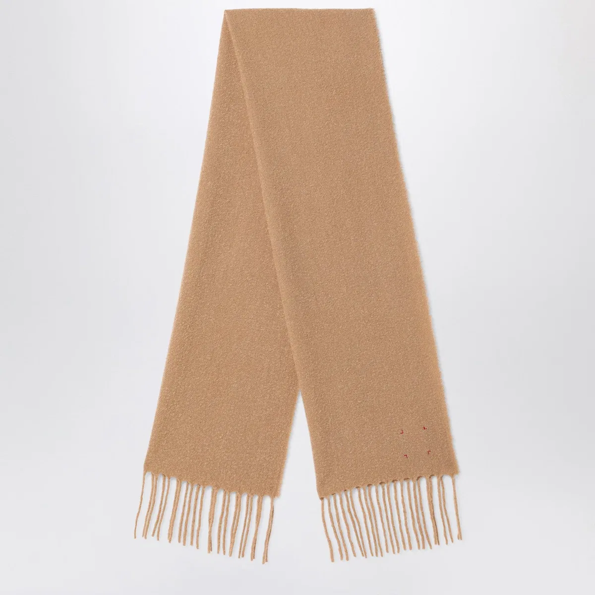 Destin Camel Wool And Cahsmere Scarf