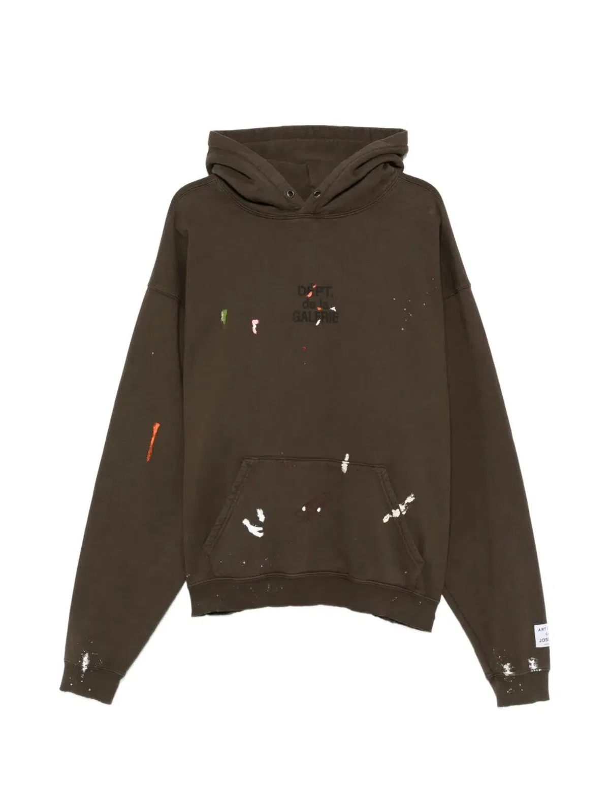 Gallery Dept. "French" Logo Painted Hoodie