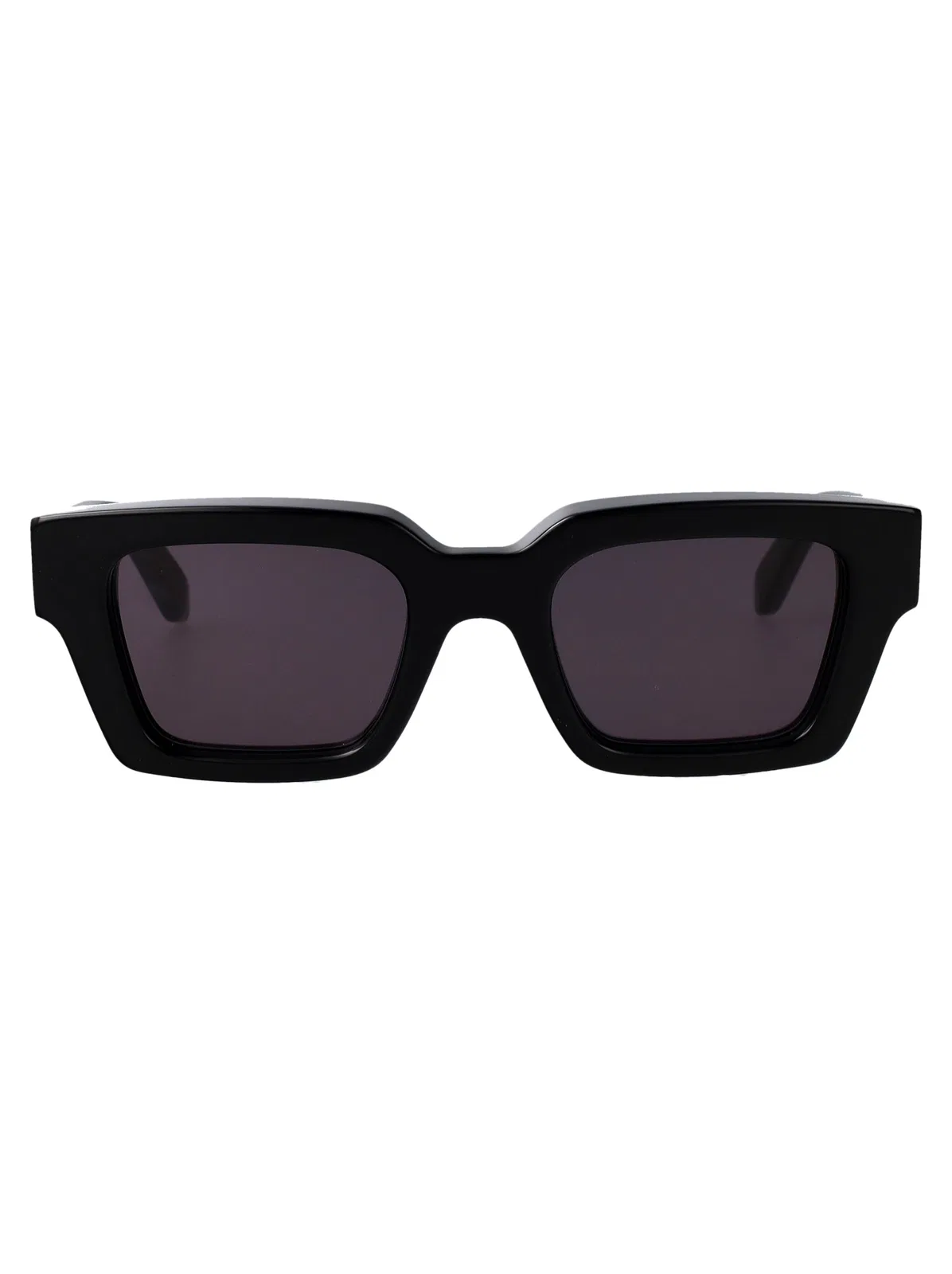 Off-White Shiny Black Acetate Sunglasses