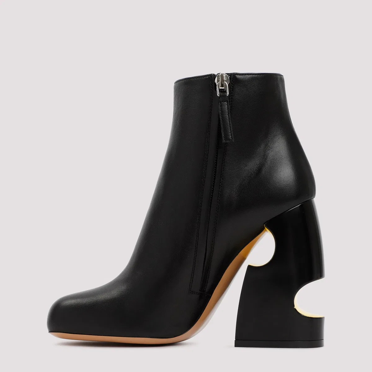 Off-White Off White Pop Bulky Nappa Ankle Boot