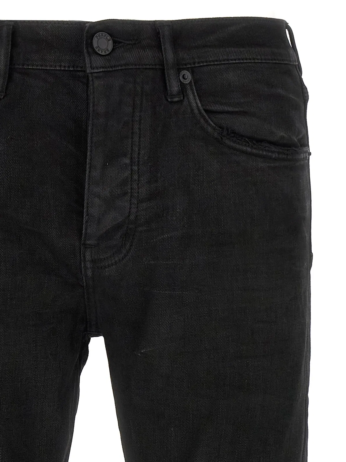 Purple 'P001 Black Resin 3/D' Jeans