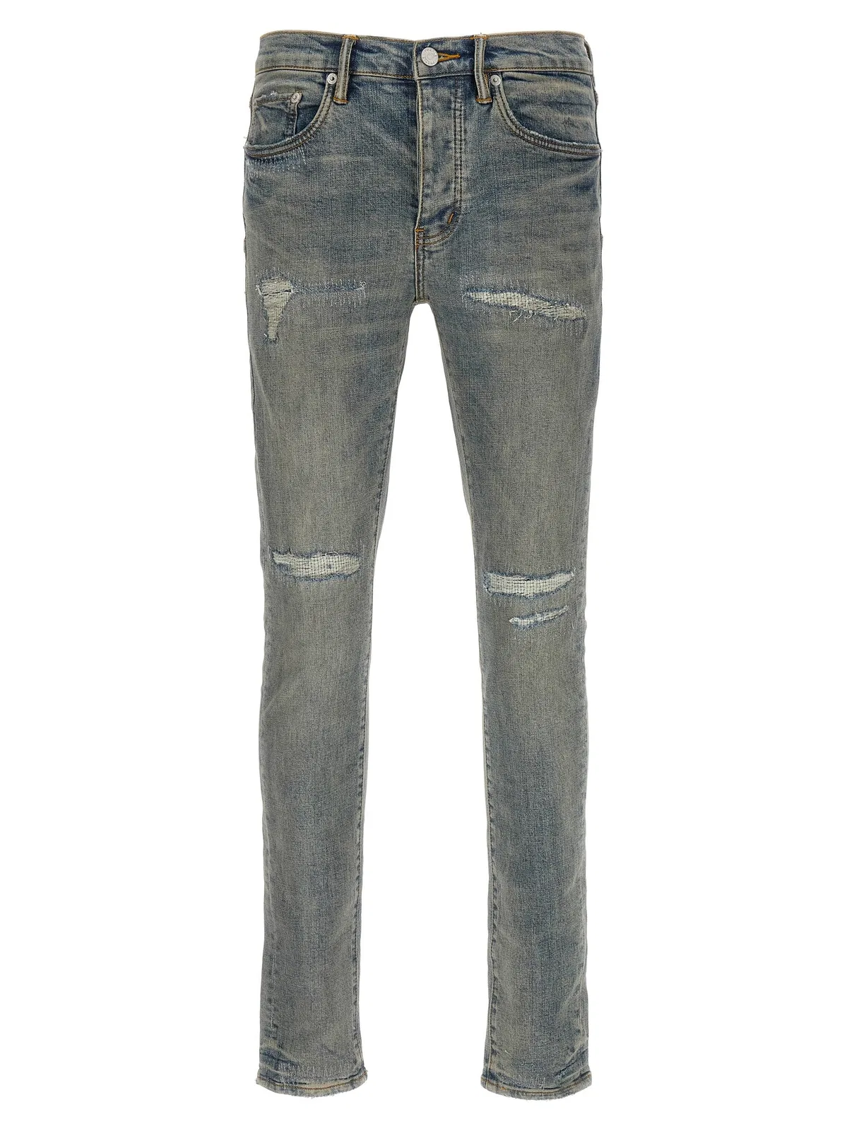 Purple 'P001 Light Blue Vintage' Jeans
