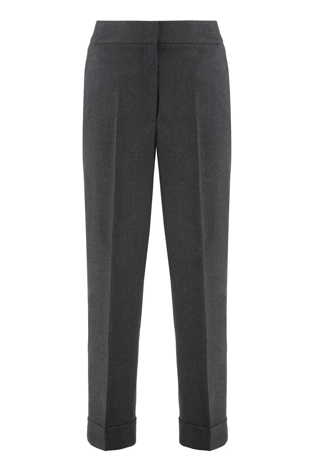 Peserico Cropped Pants In Wool Blend