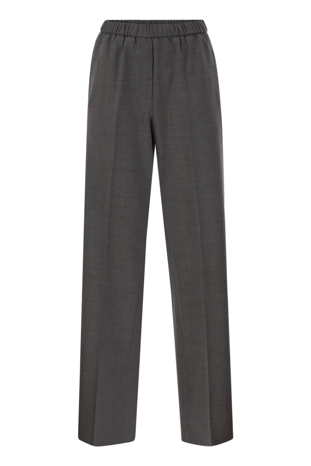 Peserico Stretch Wool Trousers With Elasticated W