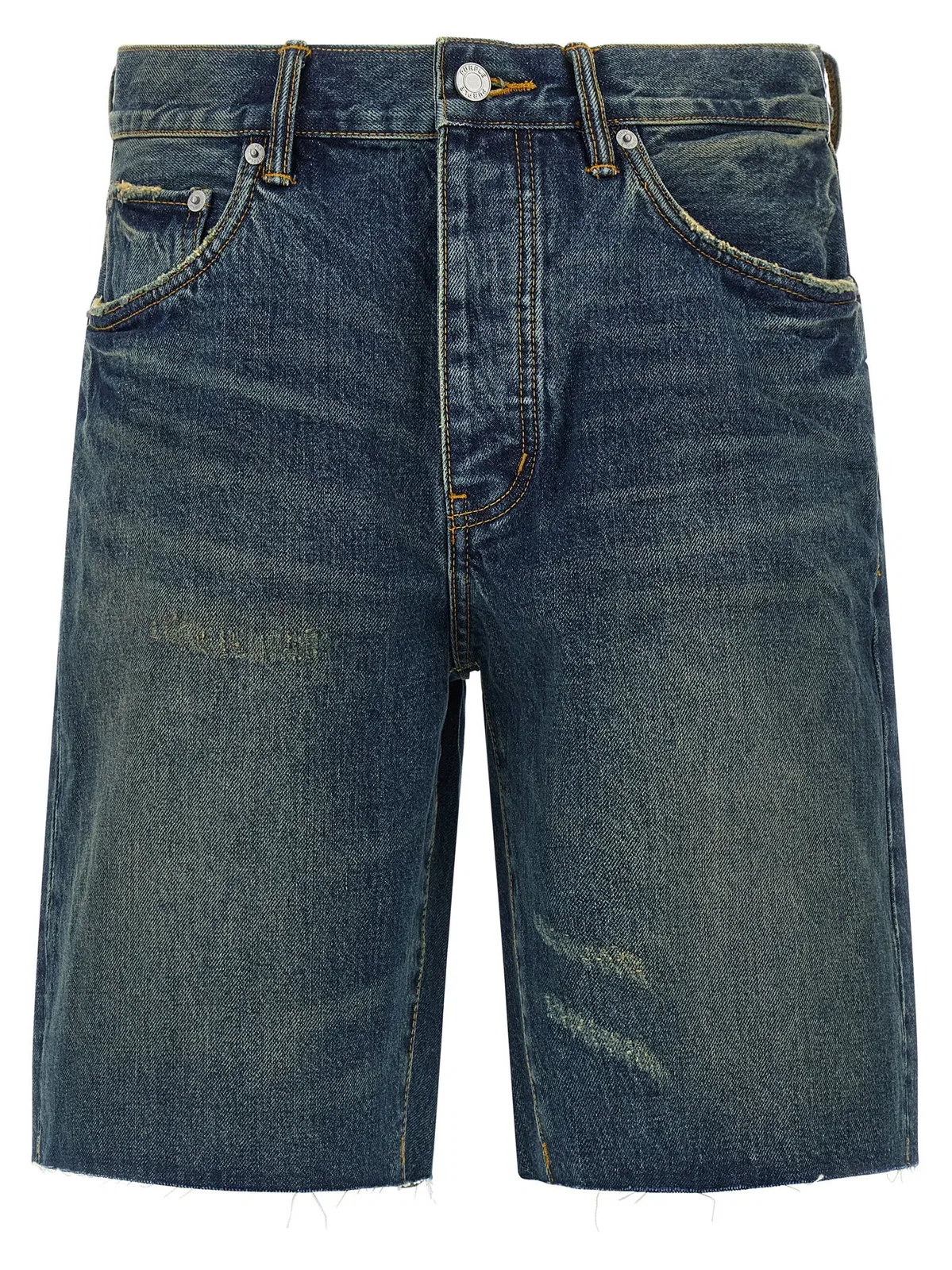 Purple 'P059 Vintage Mid' Bermuda Shorts