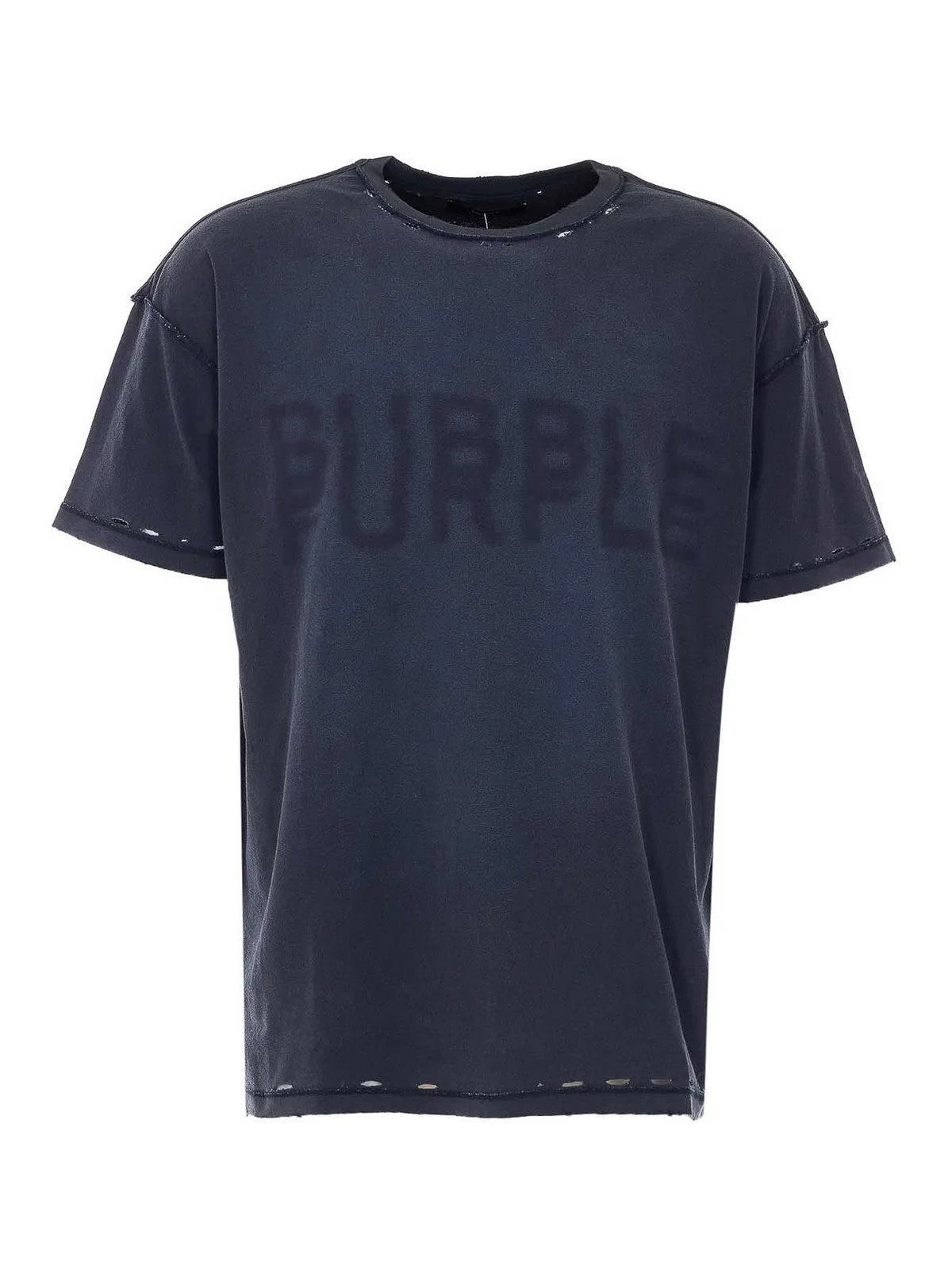 Purple Brand Black Texture Inside T-Shirt