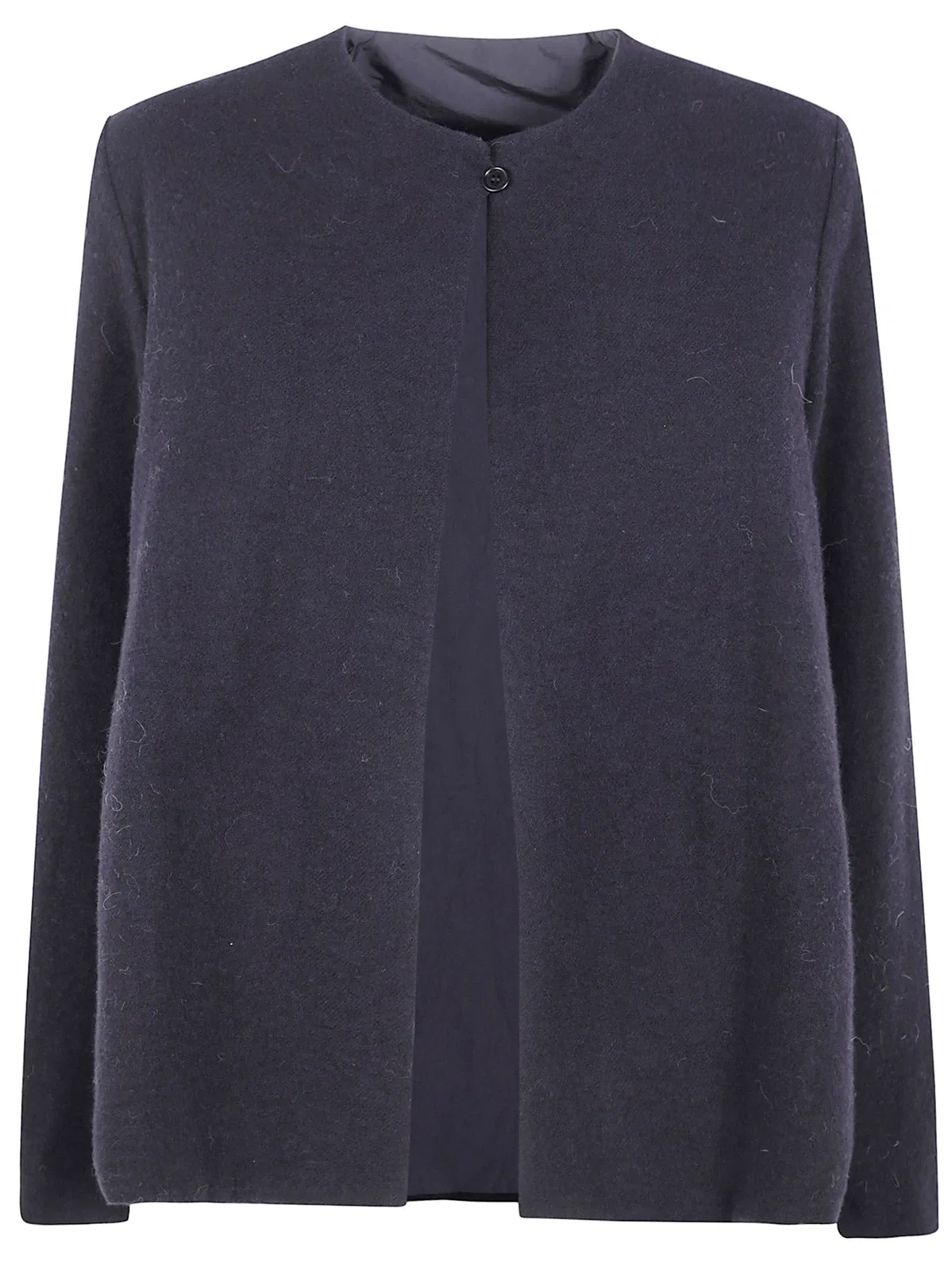 Apuntob Round Neck Line Botton Long Sleeves Reve