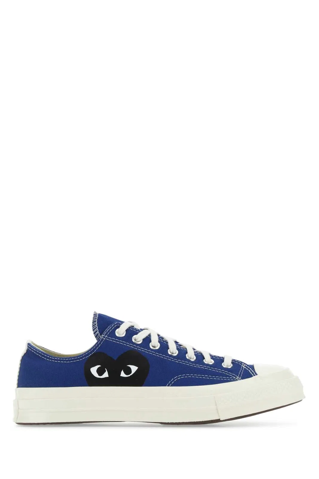 Comme Des Garçons Play Blue Canvas Comme Des Garã§Ons X Convers