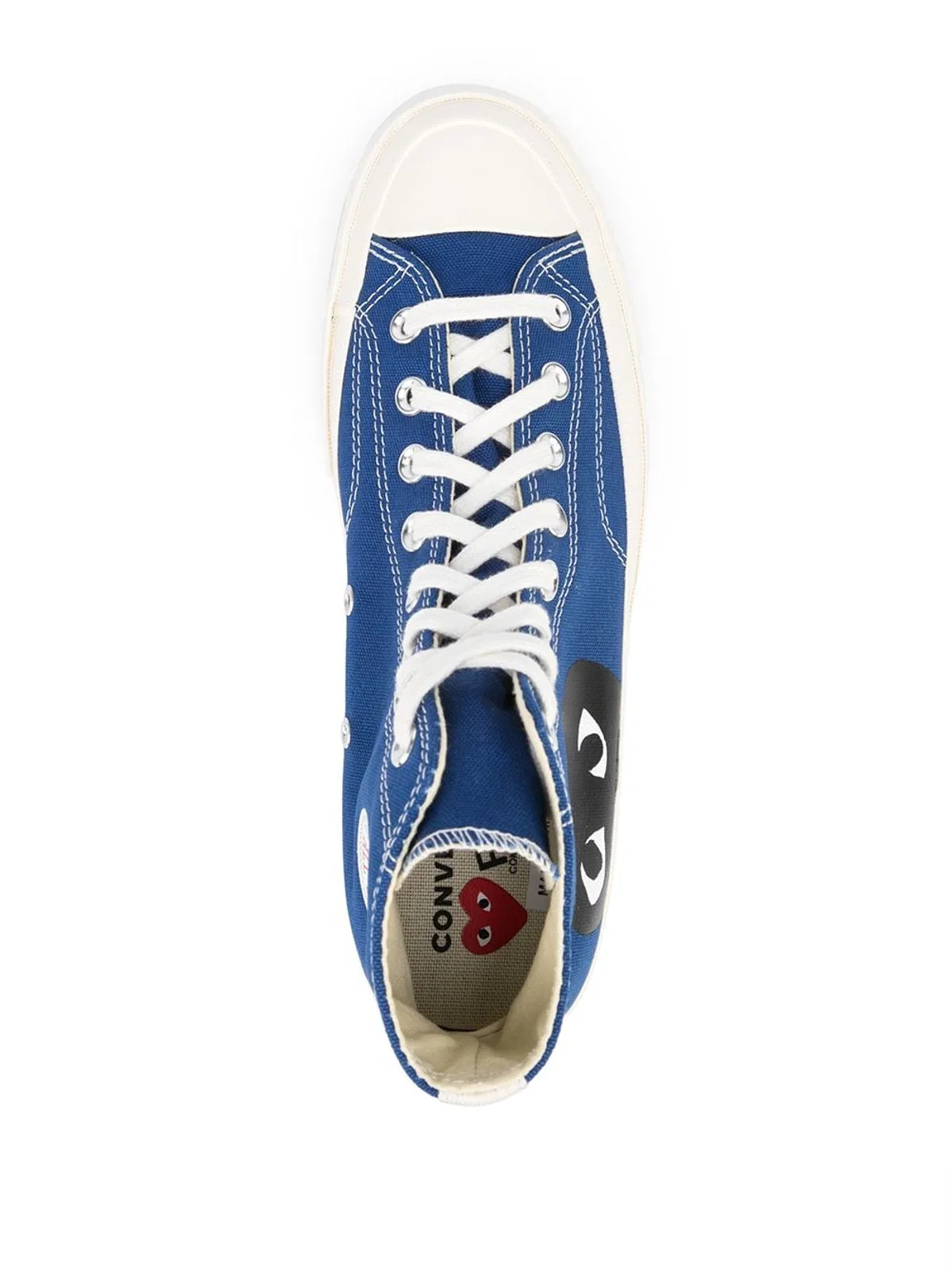 Comme Des Garçons Converse Half Heart Chuck Taylor `70 High Top Sne