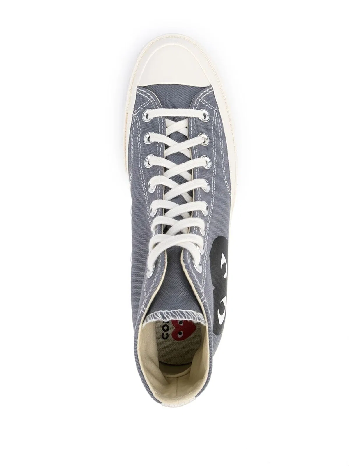 Comme Des Garçons Converse Half Heart Chuck Taylor `70 High Top Sne