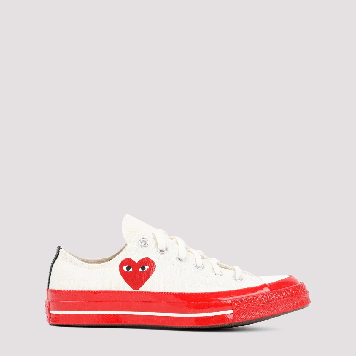 Comme Des Garçons Play Heart Print Sneakers