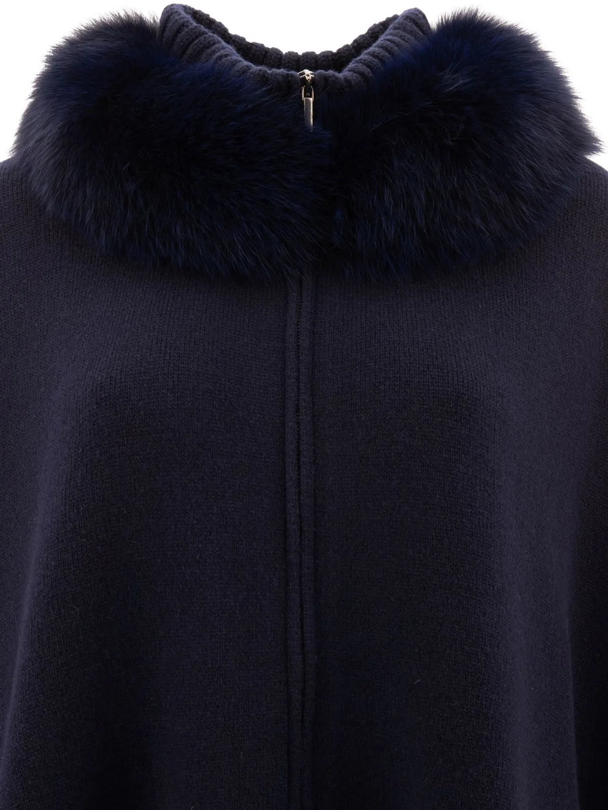 Giovi Wool And Cashmere Poncho