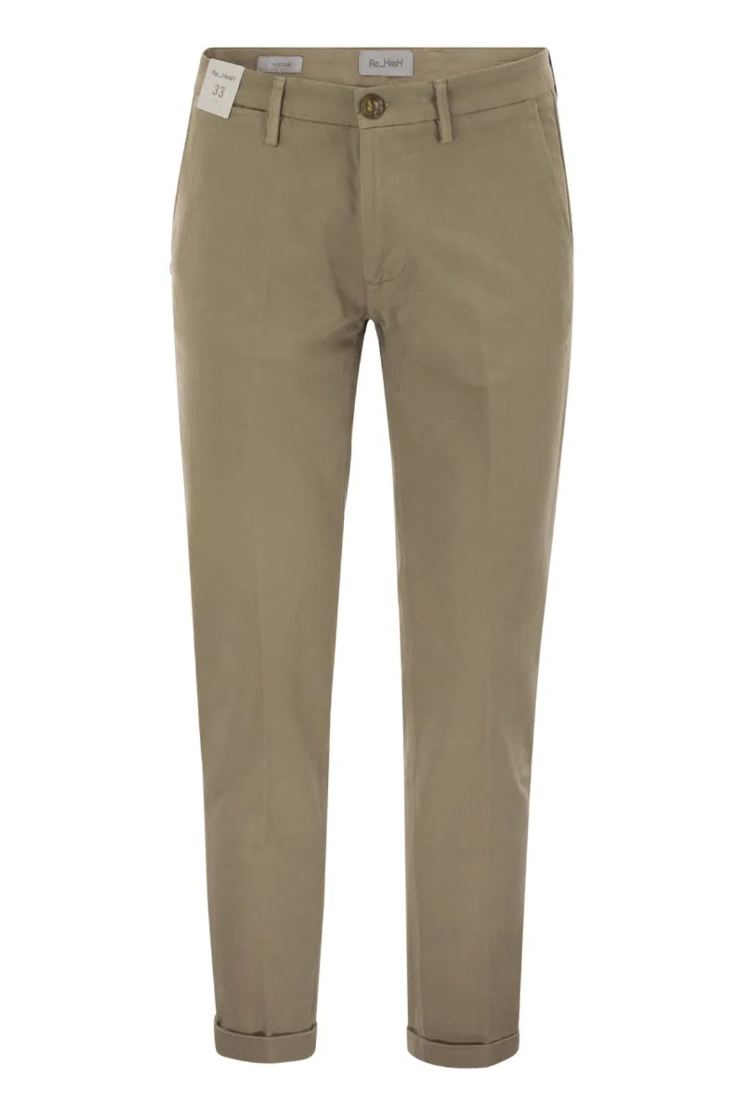 Rehash Mucha - Stretch Cotton And Lyocell Chino