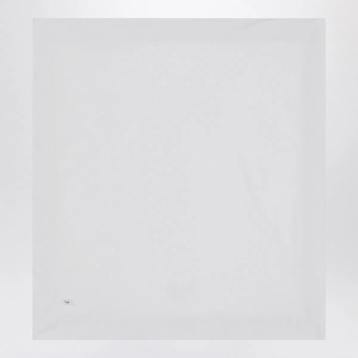 Il Gufo White Cover With Pink Seersucker Border
