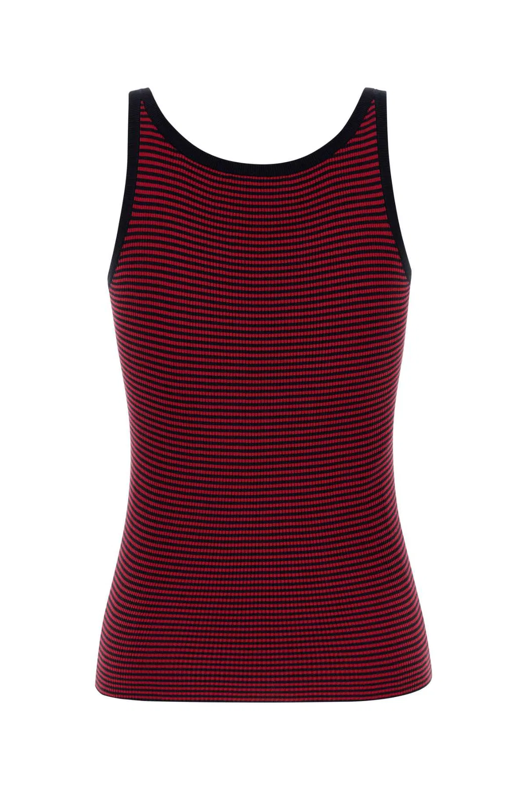 Prada Embroidered Silk Tank Top