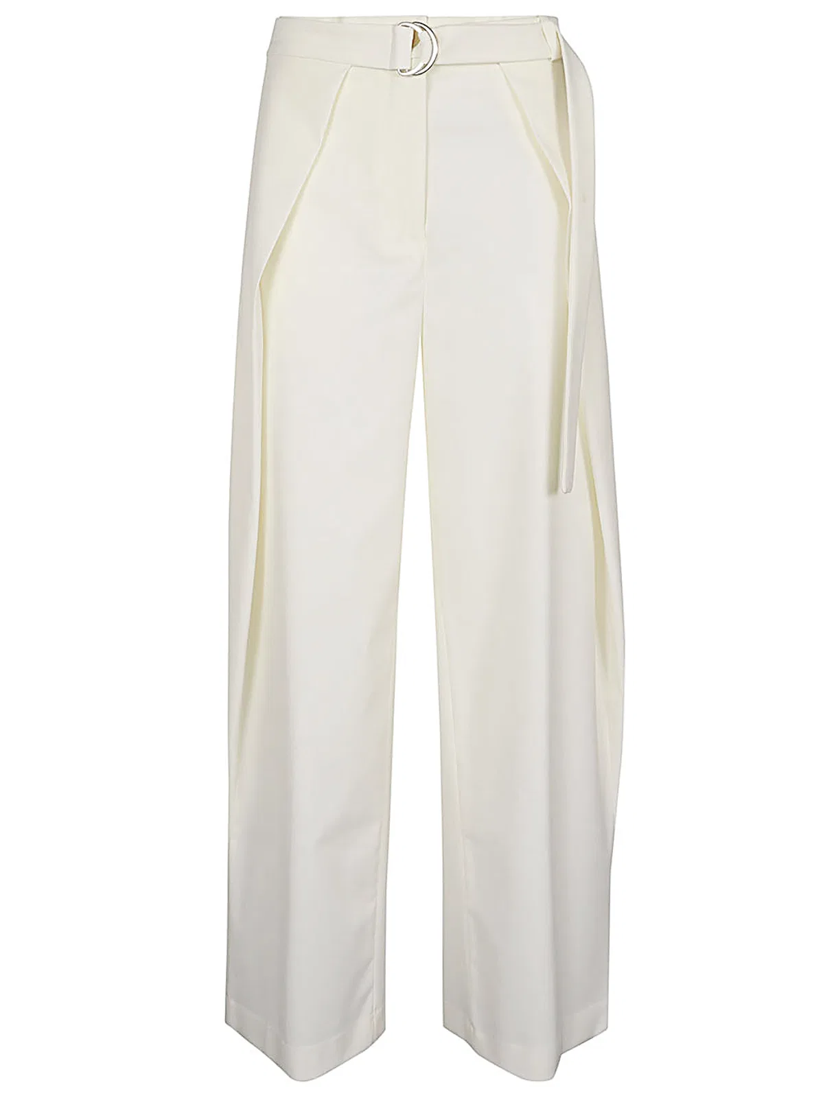 Erika cavallini Wool Twill Amelia Trousers