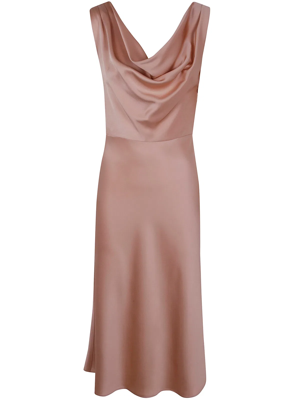 Blumarine Envers Satin Dress
