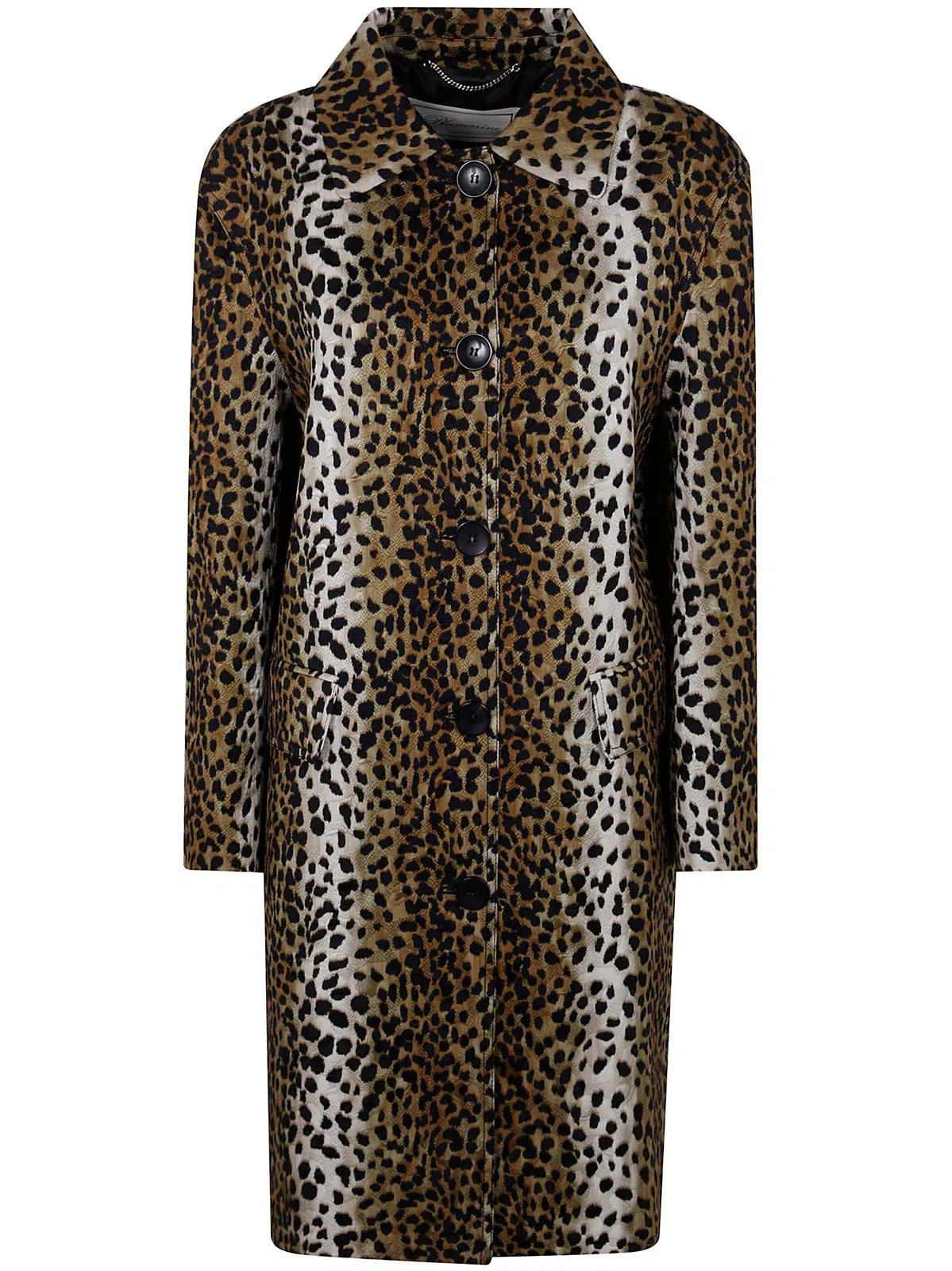 Blumarine Jacquard Prnt Coat