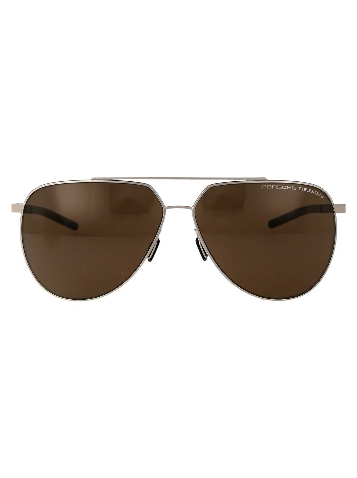 Porsche Design Grey/Black Metal Sunglasses