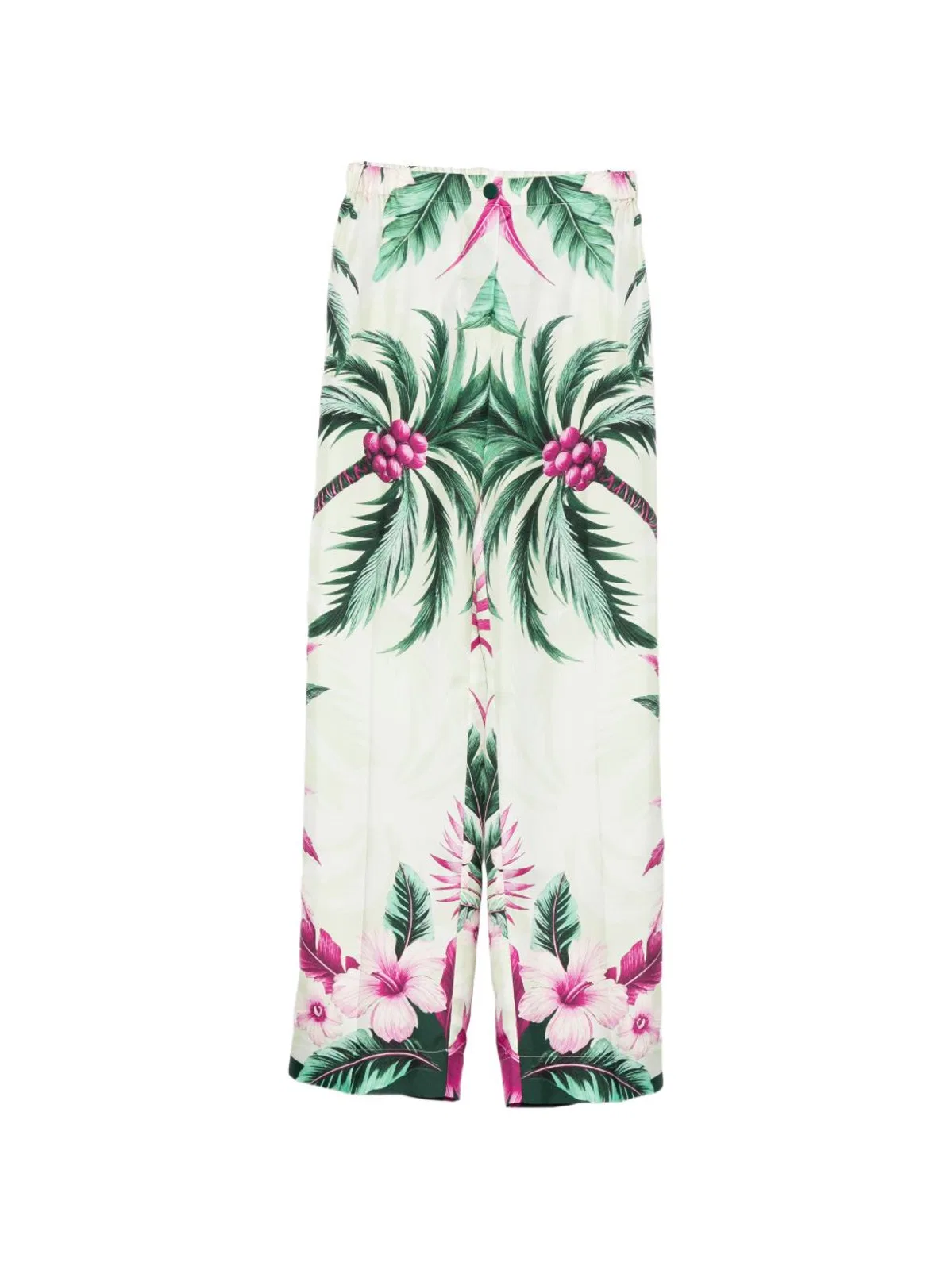 F.R.S For Restless Sleepers Printed Silk Trousers