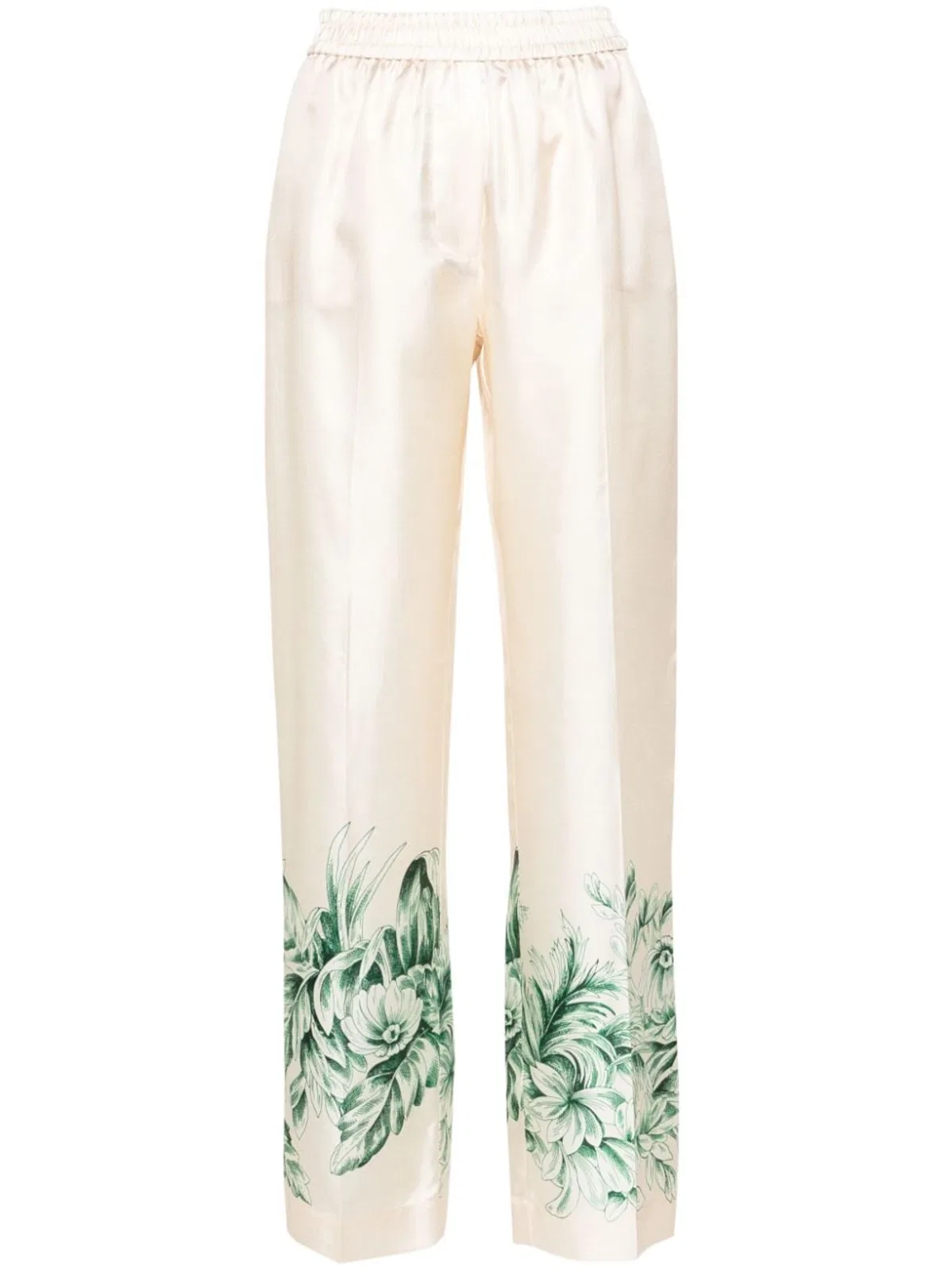 F.R.S For Restless Sleepers Silk Printed Trousers