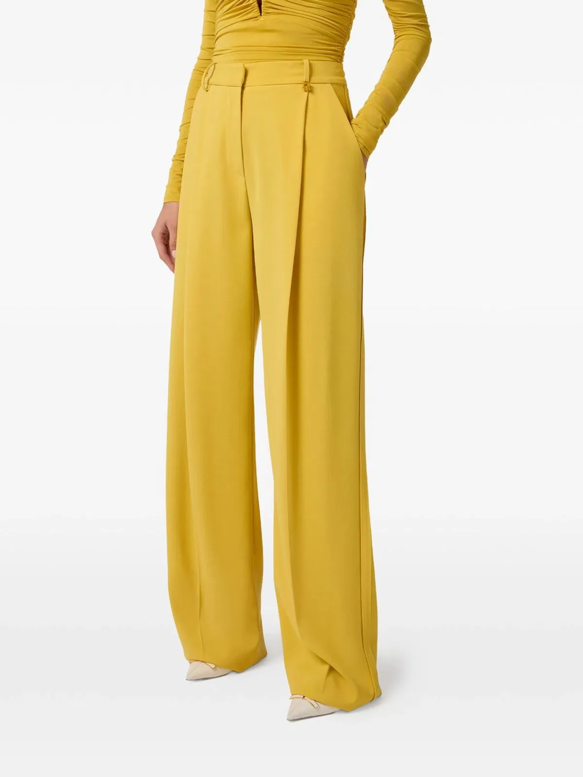 Elisabetta Franchi Belt-Loops Tailored Trousers