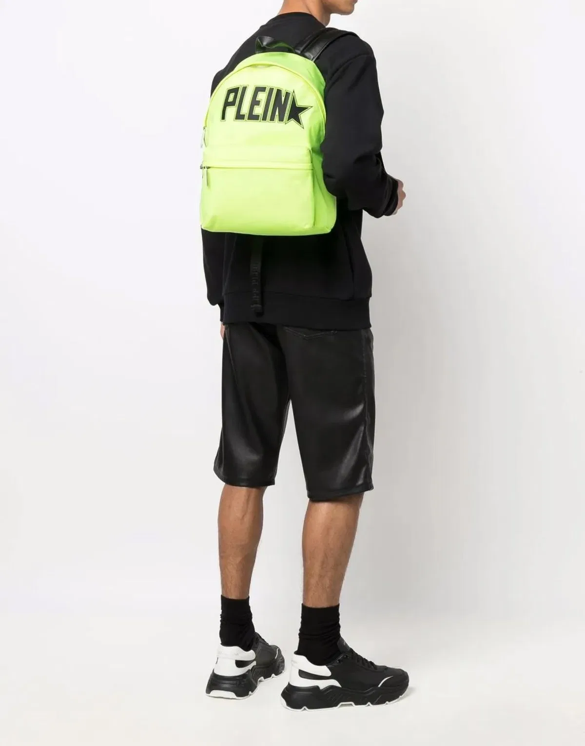 Philipp Plein Iconic Plein Logo Backpack