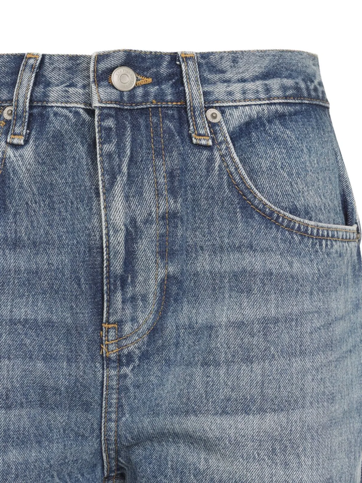 The Frankie Shop Light Blue Cotton Jeans