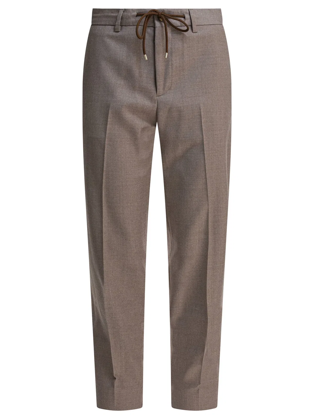 Briglia 1949 Beige Virgin Wool Trousers