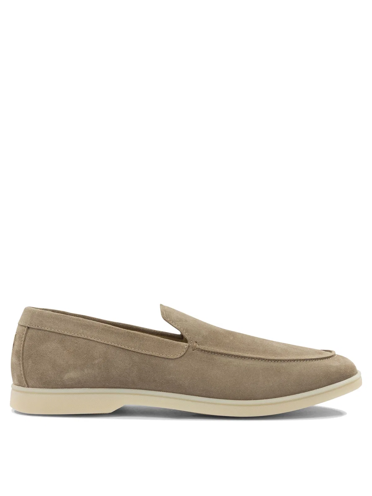 Henderson Beige Suede Loafers