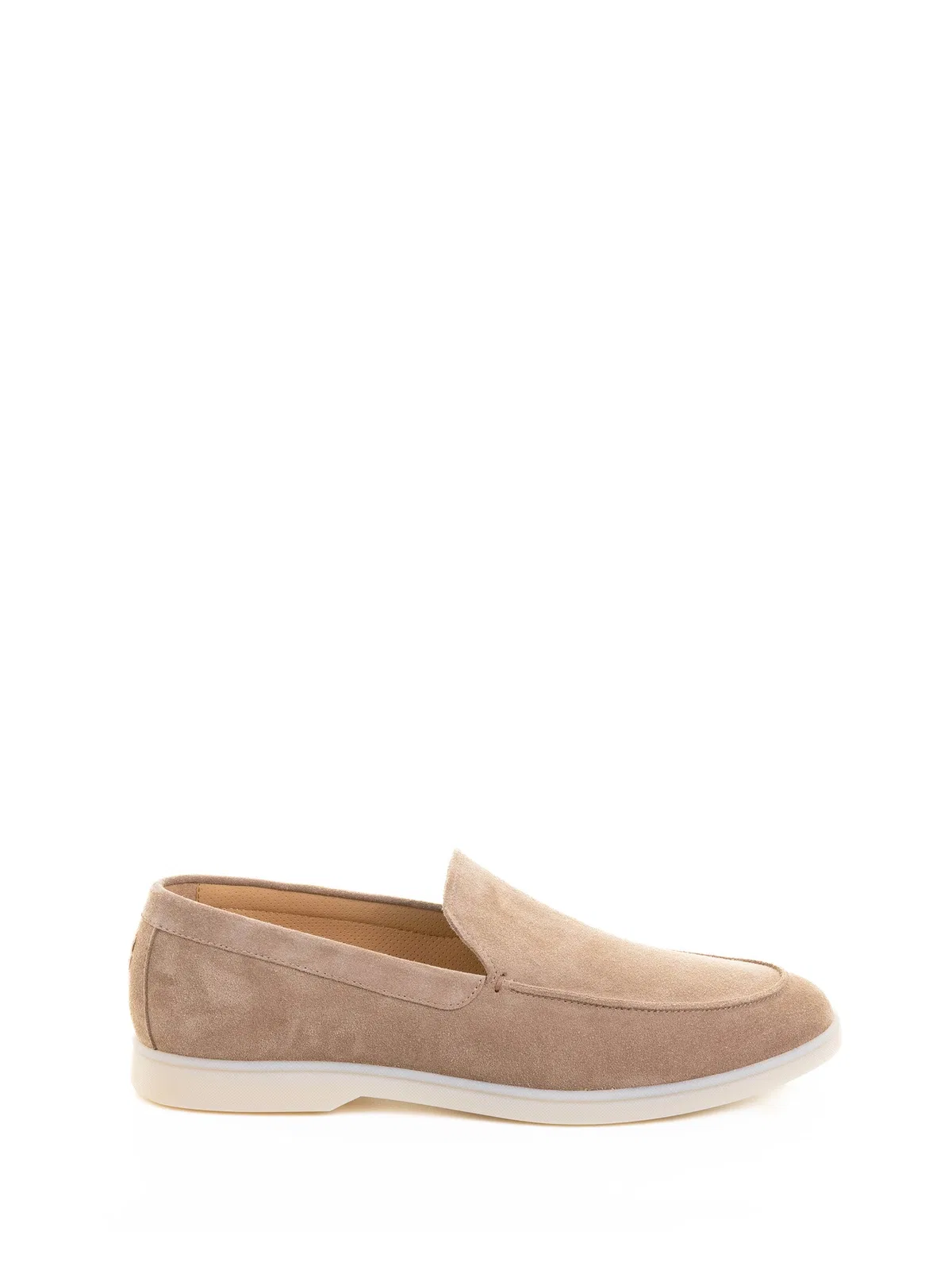 Henderson Suede Moccasin With Rubber Sole