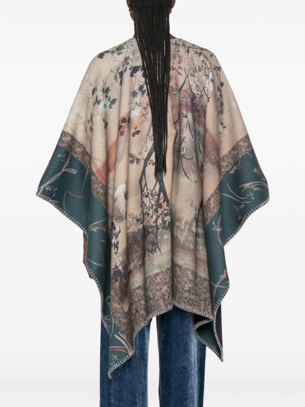 Pierre Louis Mascia Wool Poncho
