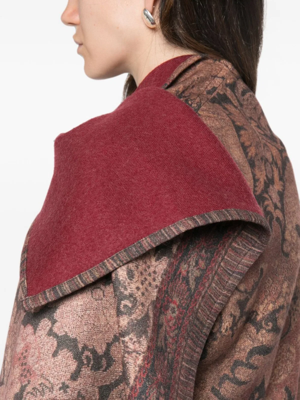 Pierre Louis Mascia Wool Cape