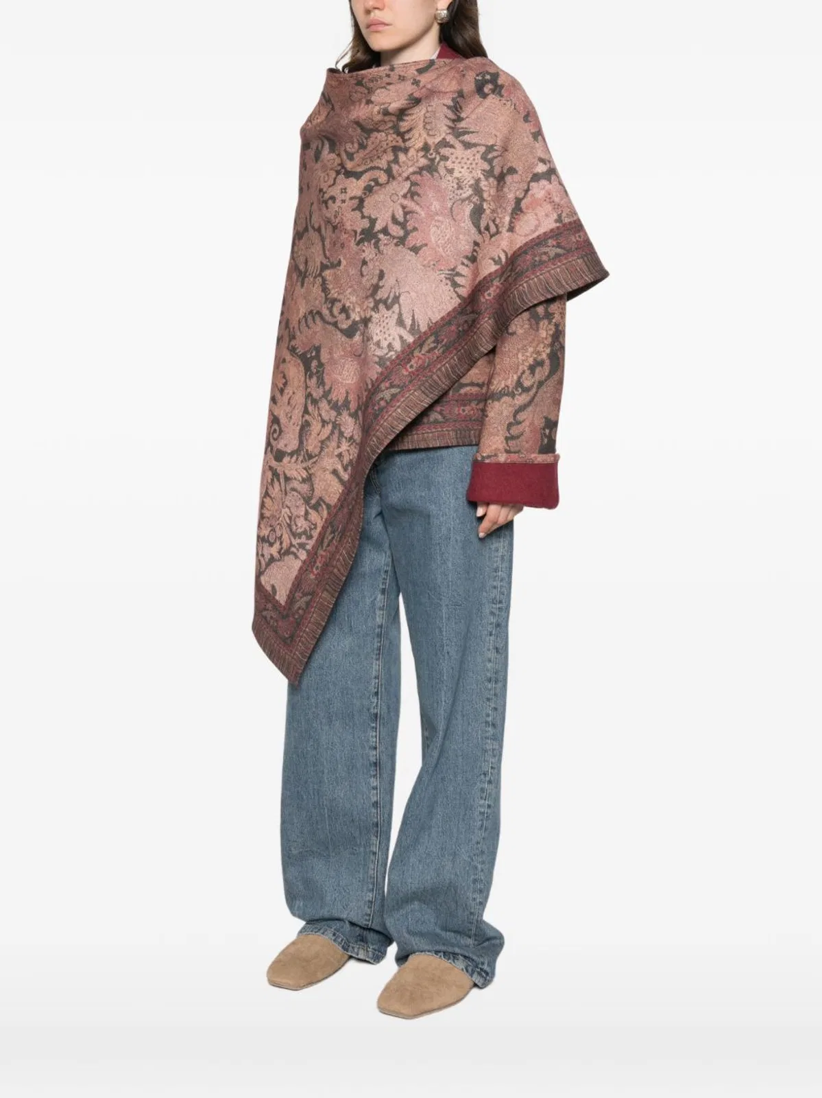 Pierre Louis Mascia Wool Cape