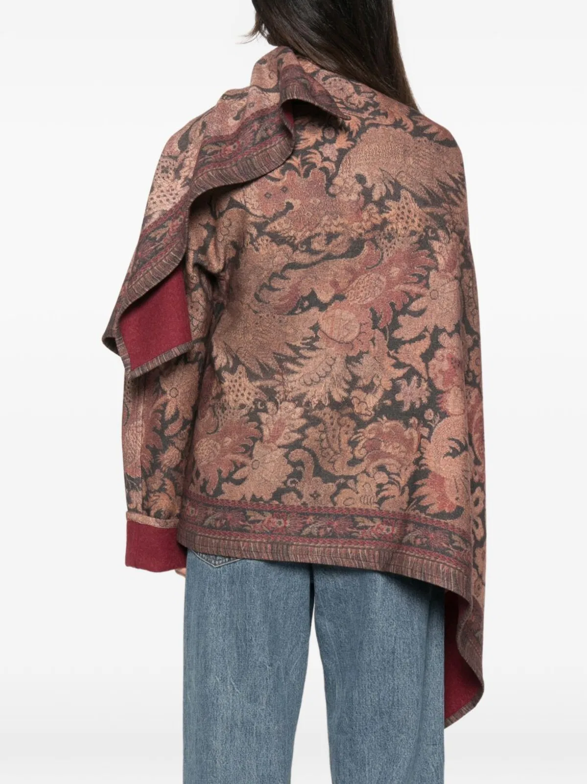 Pierre Louis Mascia Wool Cape
