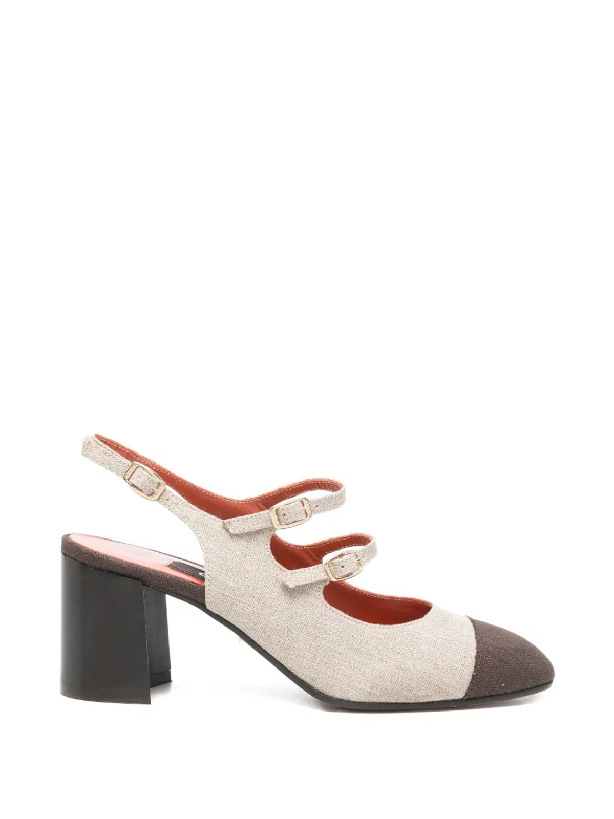 Carel Paris Papaya Slingback Pumps