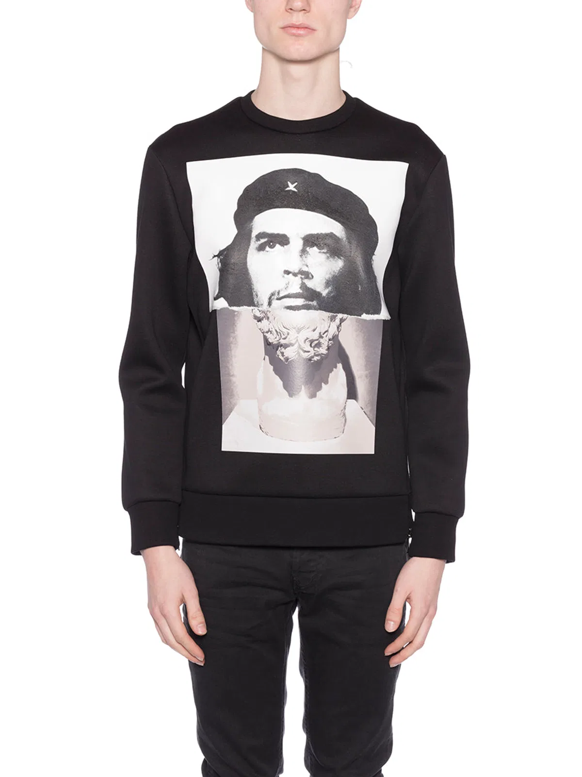 Neil Barrett Neoprene Sweatshirt With Print