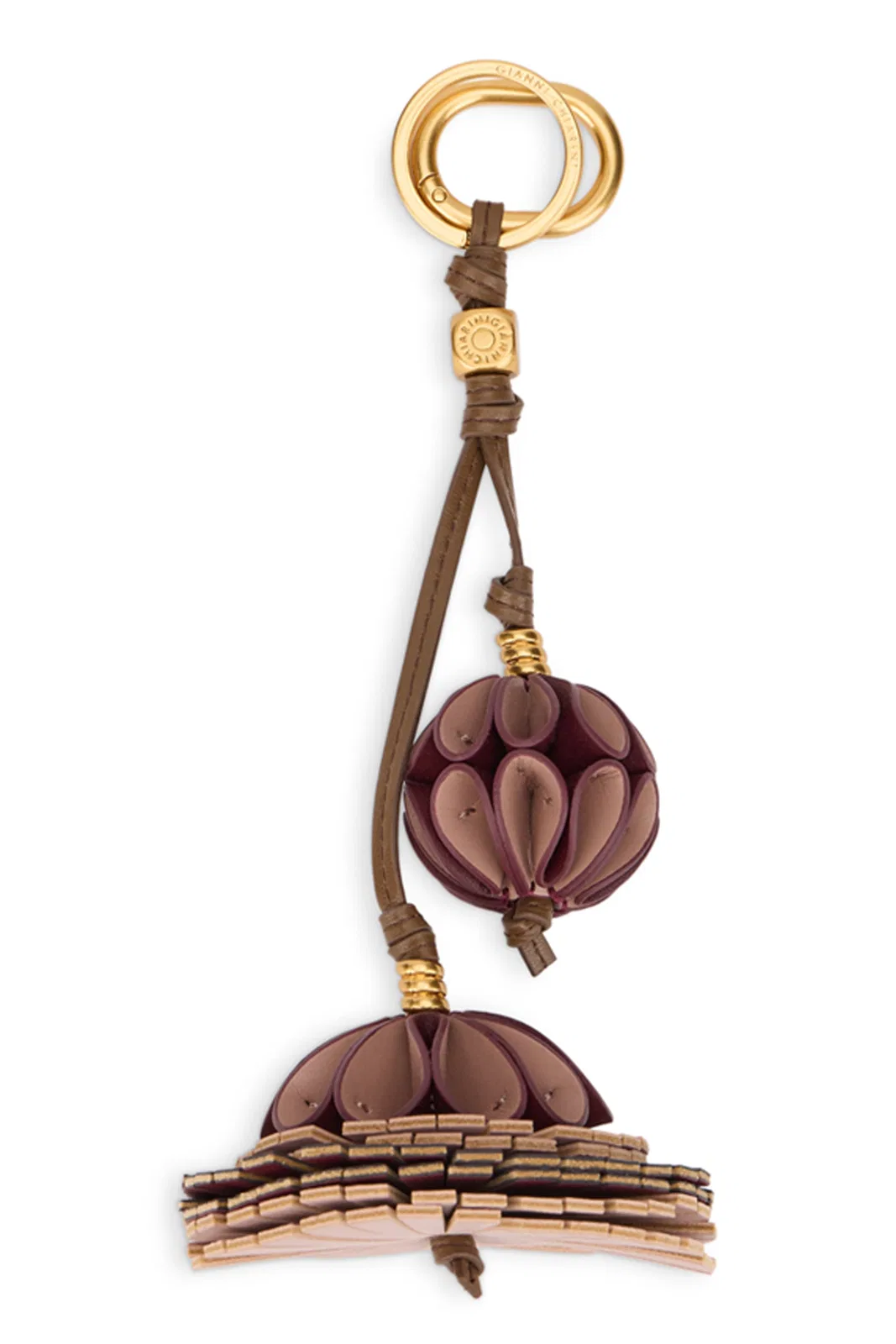 Gianni Chiarini Leather Keychain