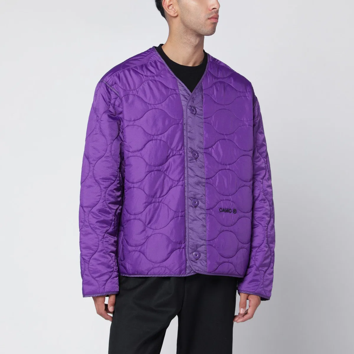 Oamc Purple Combat Liner Jacket
