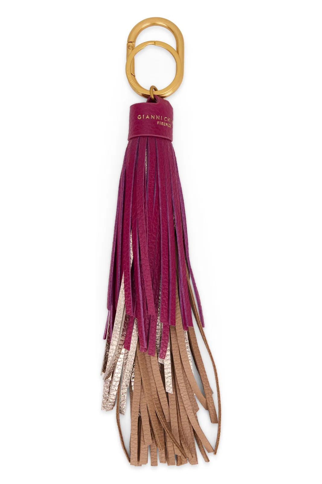 Gianni Chiarini Nappa Charm Keychain
