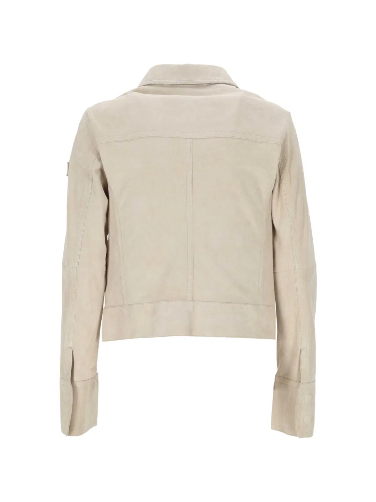 Peuterey Lya Suede Leather Jacket