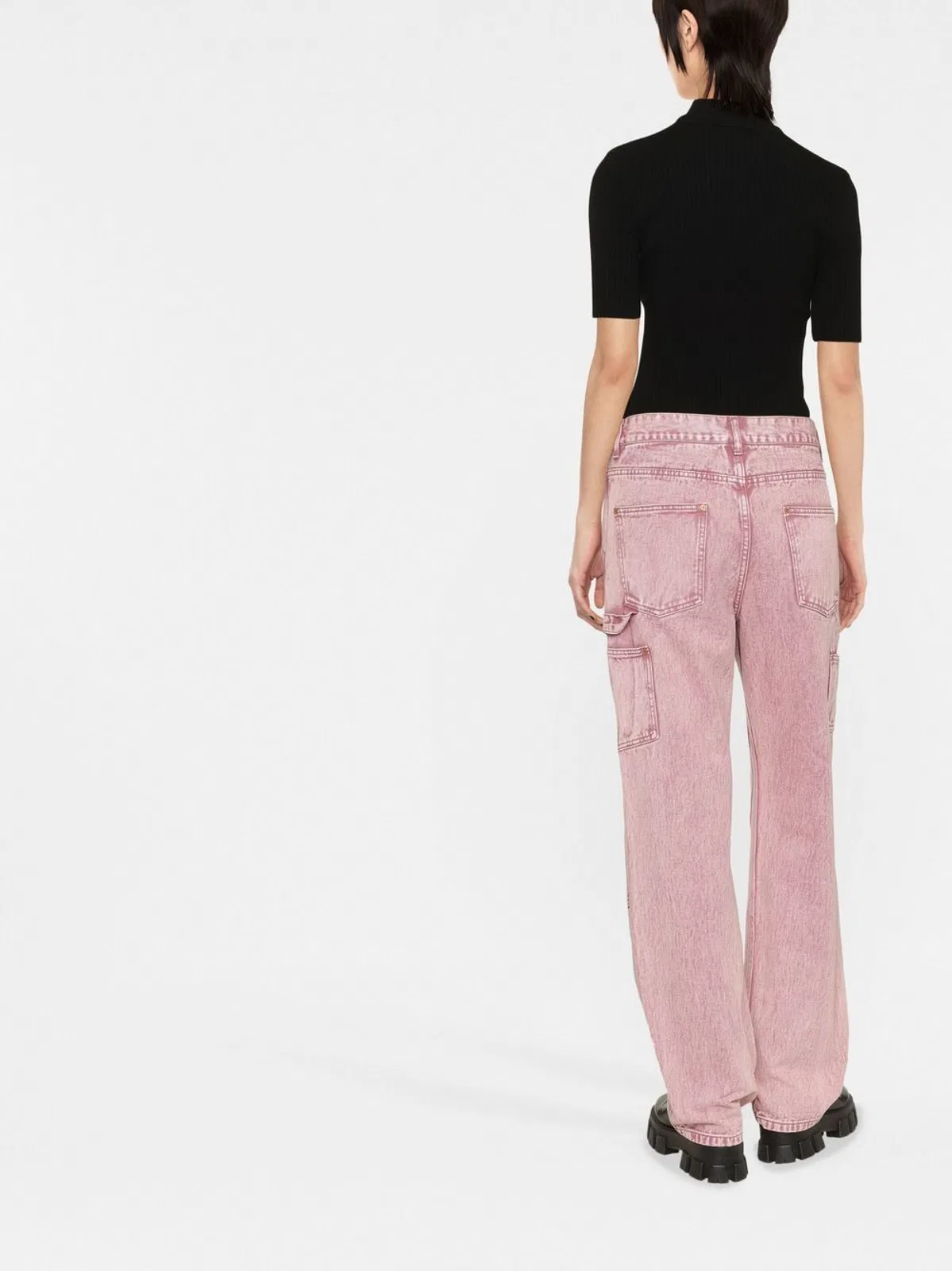 Courreges Courregès Logo Printed Knit Top