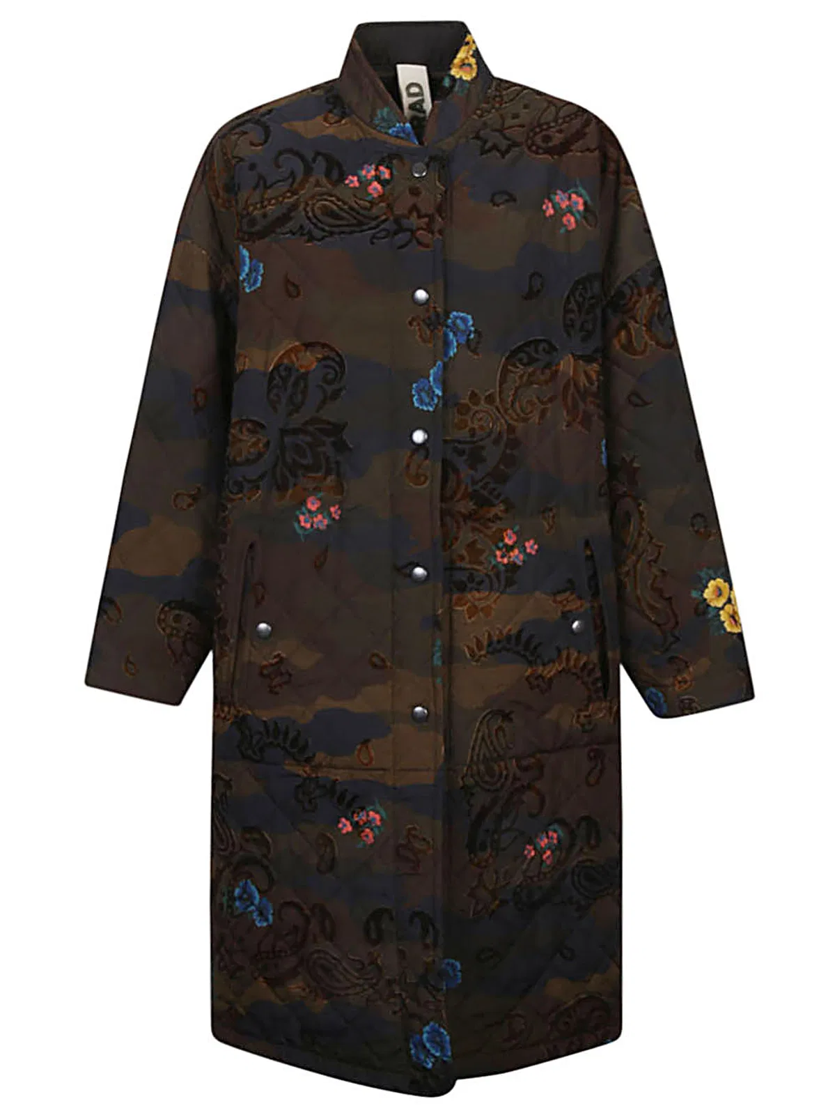 Konrad Petra Camouflage Print Ovesized Coat