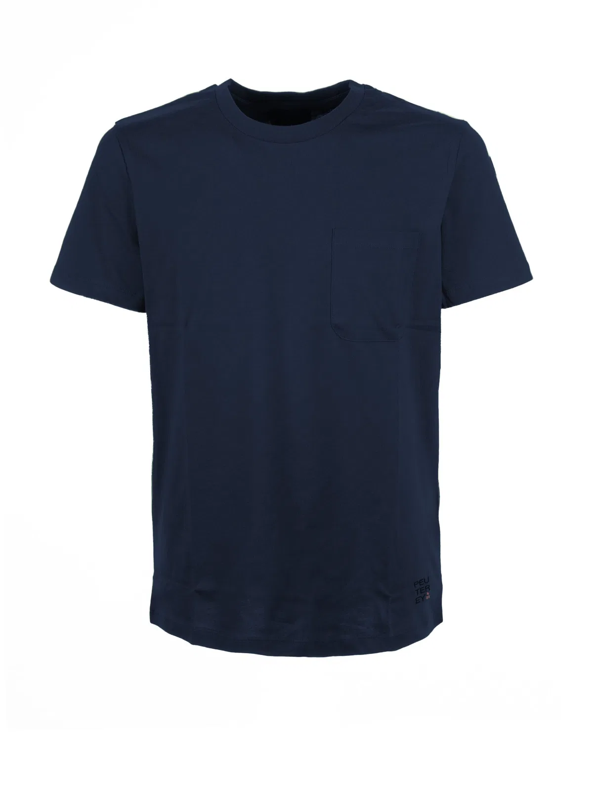 Peuterey Navy Blue T-Shirt With Pocket