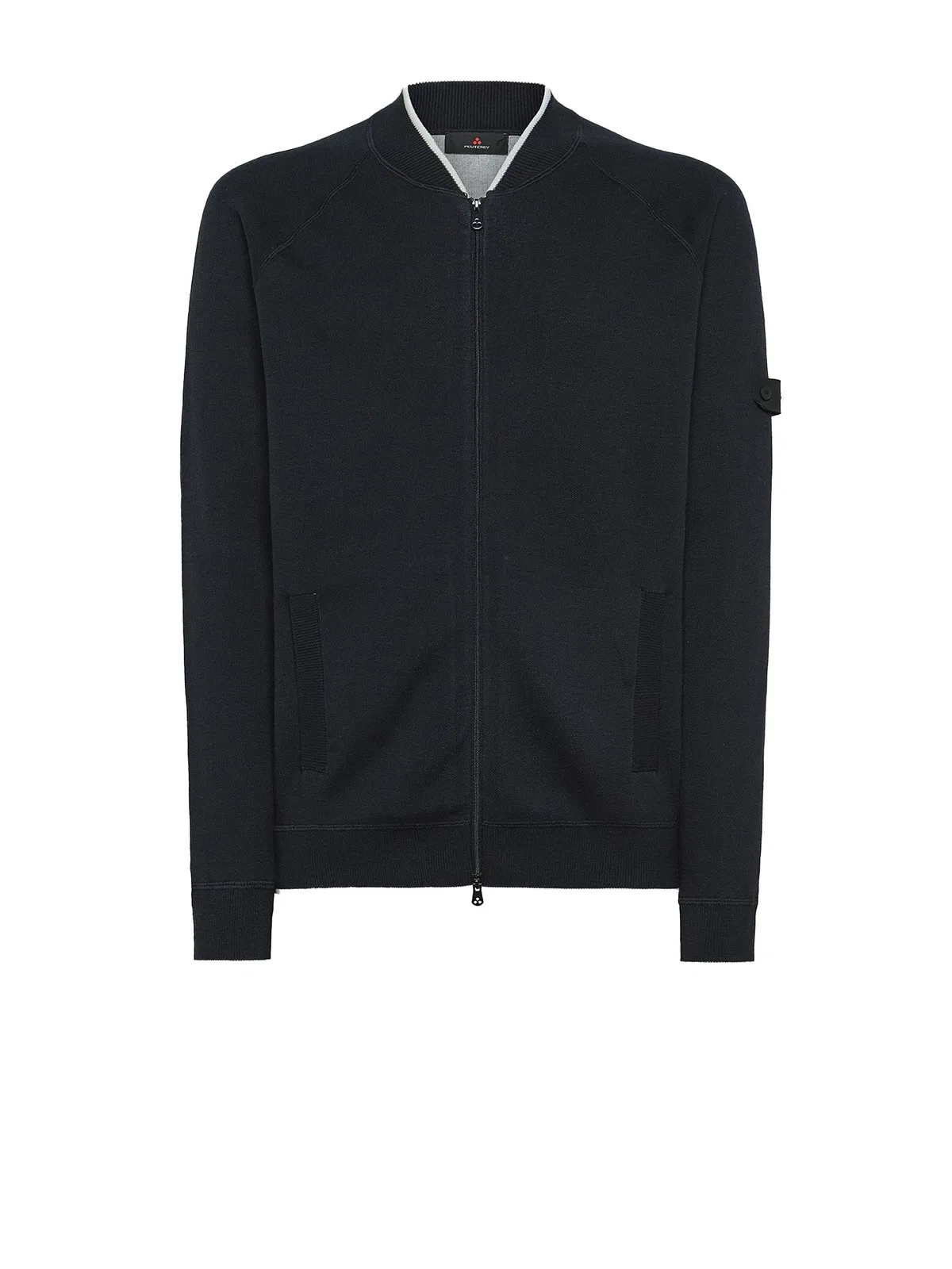 Peuterey Navy Blue Zip Up Sweater